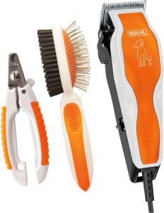 Best dog clippers for thick hair. WAHL Groom Pro Pet Clipper Combo Kit.