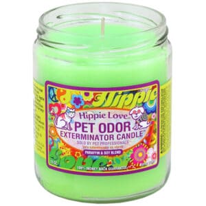 Pet Odor Exterminator Candle - Hippie Love Jar