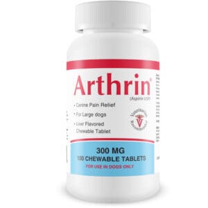 Arthrin Canine Aspirin 300 mg For Larger Dogs
