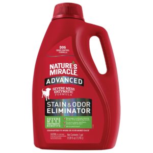Nature's Miracle Advanced Stain and Odor Eliminator Dog for Severe Dog Messes